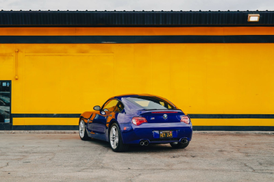 2007 BMW Z4 M Coupe in Interlagos Blue Metallic over Black Nappa