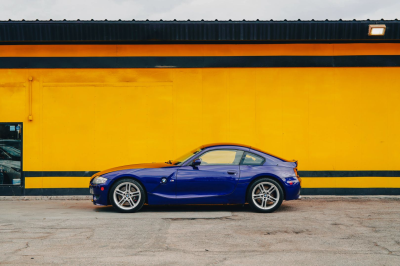 2007 BMW Z4 M Coupe in Interlagos Blue Metallic over Black Nappa