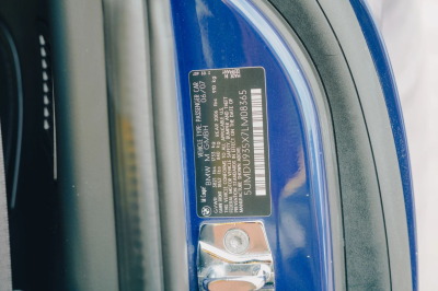 2007 BMW Z4 M Coupe in Interlagos Blue Metallic over Black Nappa