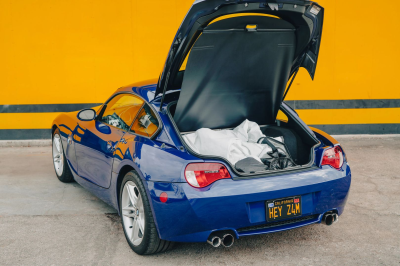 2007 BMW Z4 M Coupe in Interlagos Blue Metallic over Black Nappa