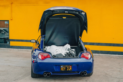 2007 BMW Z4 M Coupe in Interlagos Blue Metallic over Black Nappa