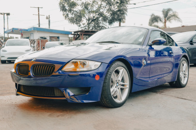 2007 BMW Z4 M Coupe in Interlagos Blue Metallic over Black Nappa