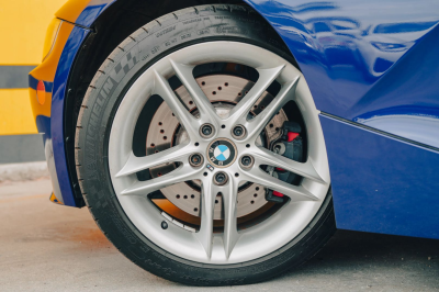 2007 BMW Z4 M Coupe in Interlagos Blue Metallic over Black Nappa