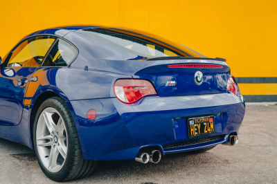 2007 BMW Z4 M Coupe in Interlagos Blue Metallic over Black Nappa