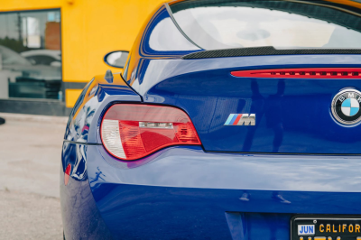 2007 BMW Z4 M Coupe in Interlagos Blue Metallic over Black Nappa
