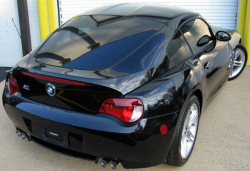 2007 BMW Z4 M Coupe in Black Sapphire Metallic over Black Nappa