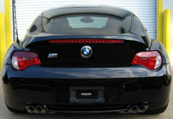 2007 BMW Z4 M Coupe in Black Sapphire Metallic over Black Nappa