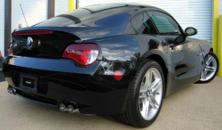 2007 BMW Z4 M Coupe in Black Sapphire Metallic over Black Nappa