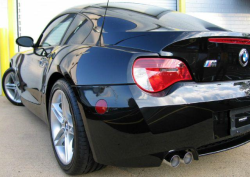 2007 BMW Z4 M Coupe in Black Sapphire Metallic over Black Nappa