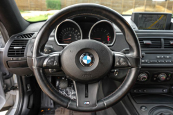 2007 BMW Z4 M Coupe in Titanium Silver Metallic over Imola Red Nappa