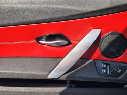 2007 BMW Z4 M Coupe in Titanium Silver Metallic over Imola Red Nappa