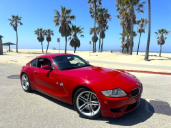 2007 BMW Z4 M Coupe in Imola Red 2 over Imola Red Nappa