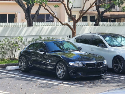 2007 BMW Z4 M Coupe in Black Sapphire Metallic over Black Nappa