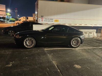 2007 BMW Z4 M Coupe in Black Sapphire Metallic over Black Nappa
