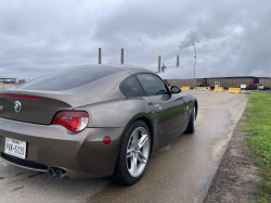 2007 BMW Z4 M Coupe in Sepang Bronze Metallic over Dark Sepang Brown Nappa