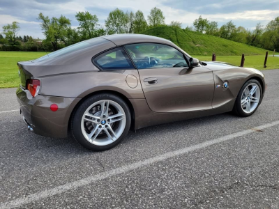 2007 BMW Z4 M Coupe in Sepang Bronze Metallic over Light Sepang Bronze Nappa