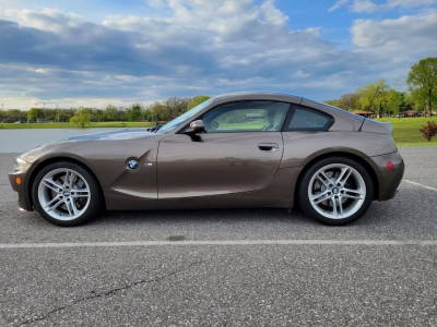 2007 BMW Z4 M Coupe in Sepang Bronze Metallic over Light Sepang Bronze Nappa