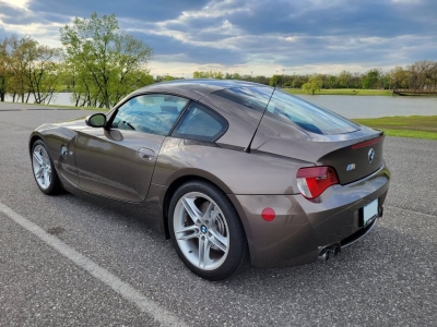 2007 BMW Z4 M Coupe in Sepang Bronze Metallic over Light Sepang Bronze Nappa