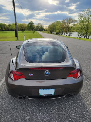 2007 BMW Z4 M Coupe in Sepang Bronze Metallic over Light Sepang Bronze Nappa