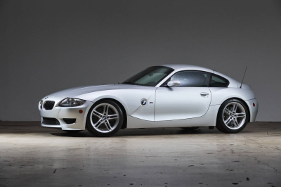 2007 BMW Z4 M Coupe in Titanium Silver Metallic over Black Nappa