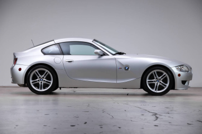 2007 BMW Z4 M Coupe in Titanium Silver Metallic over Black Nappa