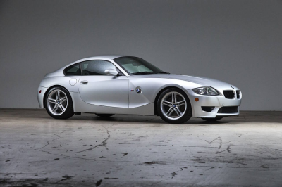 2007 BMW Z4 M Coupe in Titanium Silver Metallic over Black Nappa