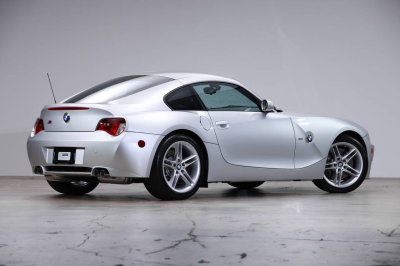 2007 BMW Z4 M Coupe in Titanium Silver Metallic over Black Nappa