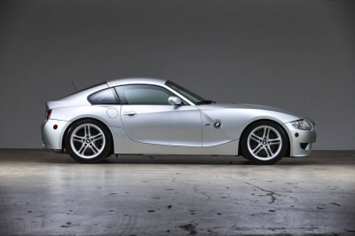 2007 BMW Z4 M Coupe in Titanium Silver Metallic over Black Nappa