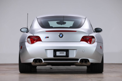 2007 BMW Z4 M Coupe in Titanium Silver Metallic over Black Nappa