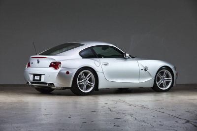 2007 BMW Z4 M Coupe in Titanium Silver Metallic over Black Nappa