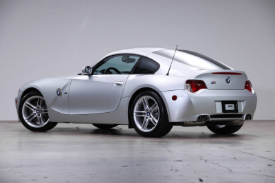 2007 BMW Z4 M Coupe in Titanium Silver Metallic over Black Nappa