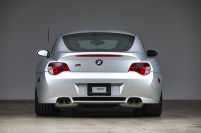 2007 BMW Z4 M Coupe in Titanium Silver Metallic over Black Nappa
