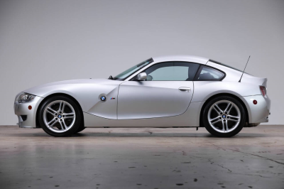 2007 BMW Z4 M Coupe in Titanium Silver Metallic over Black Nappa
