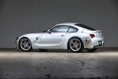 2007 BMW Z4 M Coupe in Titanium Silver Metallic over Black Nappa