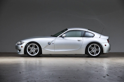 2007 BMW Z4 M Coupe in Titanium Silver Metallic over Black Nappa