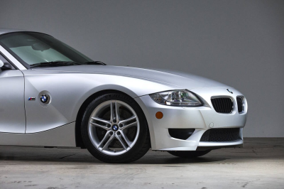 2007 BMW Z4 M Coupe in Titanium Silver Metallic over Black Nappa