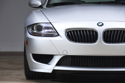 2007 BMW Z4 M Coupe in Titanium Silver Metallic over Black Nappa