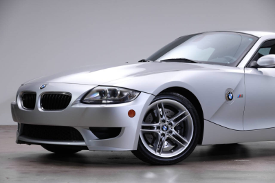 2007 BMW Z4 M Coupe in Titanium Silver Metallic over Black Nappa