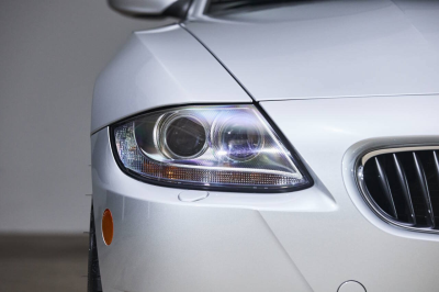 2007 BMW Z4 M Coupe in Titanium Silver Metallic over Black Nappa