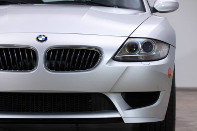 2007 BMW Z4 M Coupe in Titanium Silver Metallic over Black Nappa