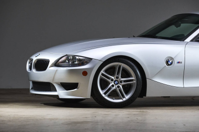 2007 BMW Z4 M Coupe in Titanium Silver Metallic over Black Nappa