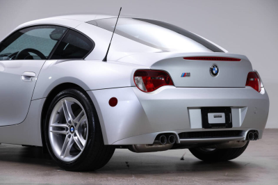 2007 BMW Z4 M Coupe in Titanium Silver Metallic over Black Nappa