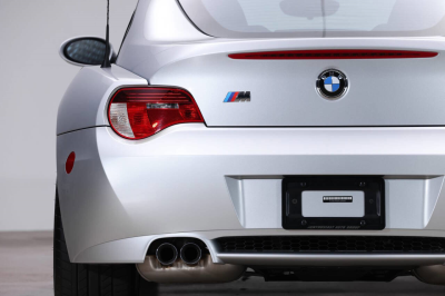 2007 BMW Z4 M Coupe in Titanium Silver Metallic over Black Nappa