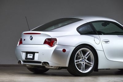 2007 BMW Z4 M Coupe in Titanium Silver Metallic over Black Nappa