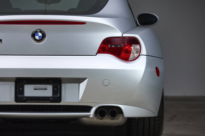 2007 BMW Z4 M Coupe in Titanium Silver Metallic over Black Nappa