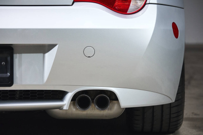 2007 BMW Z4 M Coupe in Titanium Silver Metallic over Black Nappa