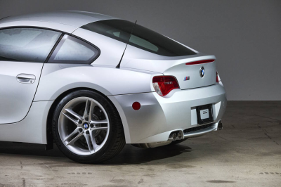 2007 BMW Z4 M Coupe in Titanium Silver Metallic over Black Nappa