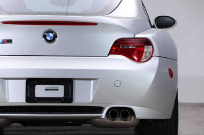 2007 BMW Z4 M Coupe in Titanium Silver Metallic over Black Nappa