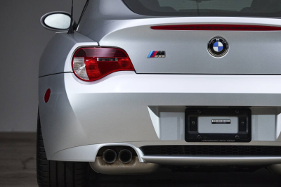 2007 BMW Z4 M Coupe in Titanium Silver Metallic over Black Nappa