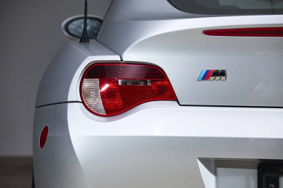 2007 BMW Z4 M Coupe in Titanium Silver Metallic over Black Nappa
